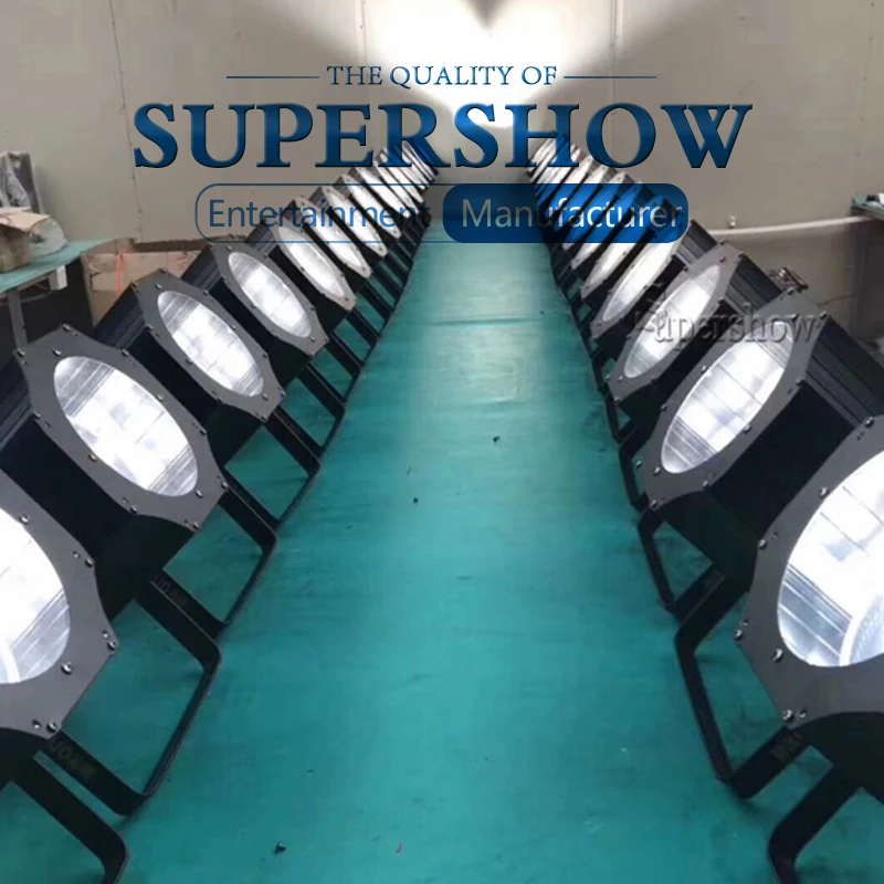 4 шт./лот 200 Вт Zoom Par Light COB со стробоскопом LED теплый/холодный белый DMX контроль сцены