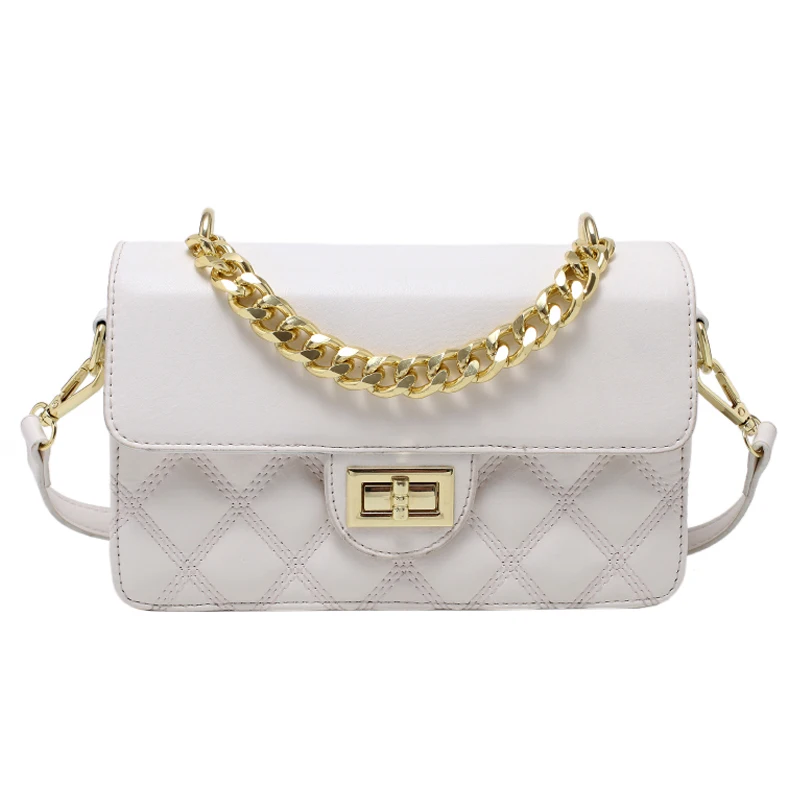 

Original Brand Rhombus Embroidery Thread Handbags 2021 Popular New Fashion Hot-selling Messenger Bag Square Bag