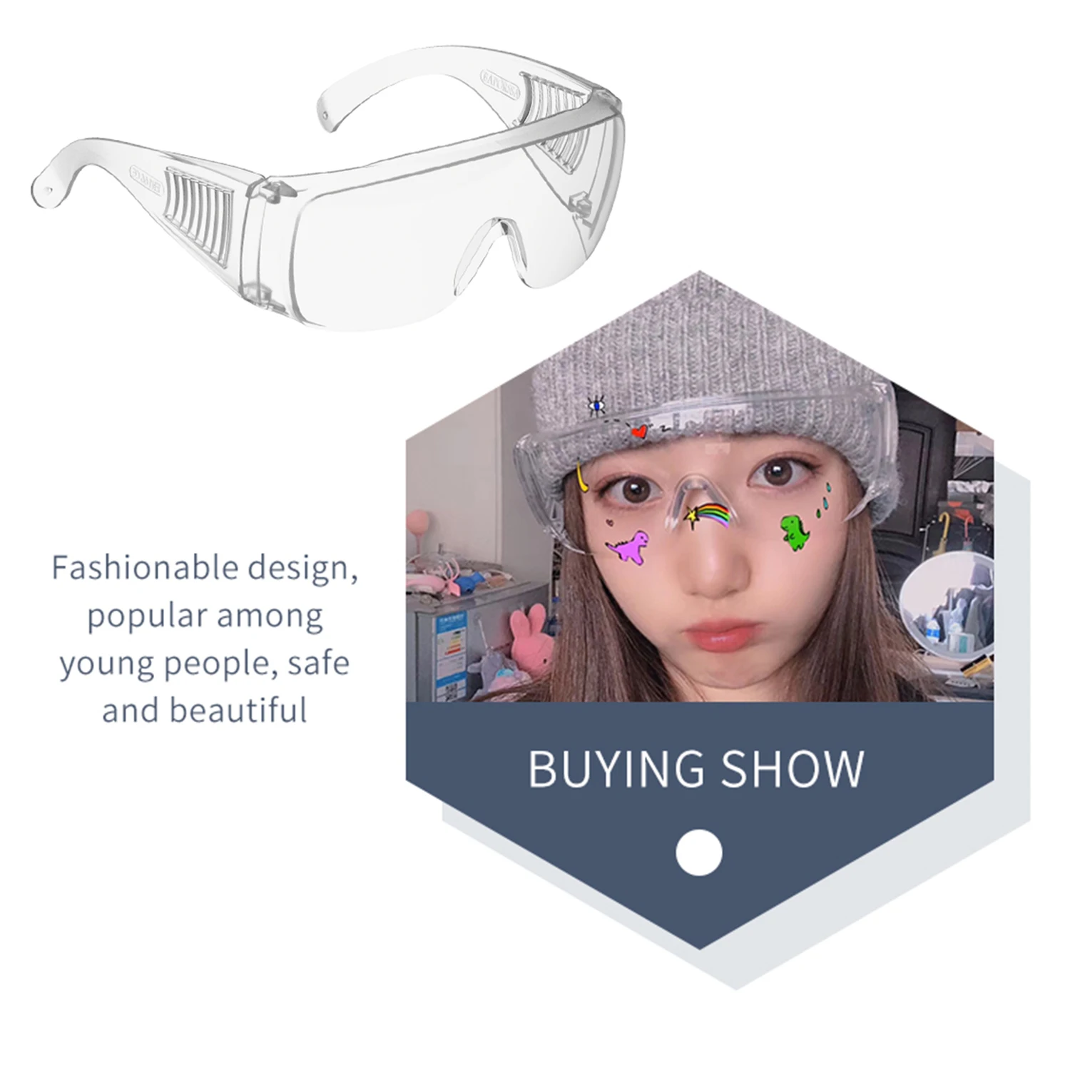 1 шт. профессиональные маски для глаз защитные очки анти-Слюнявчики пылезащитные