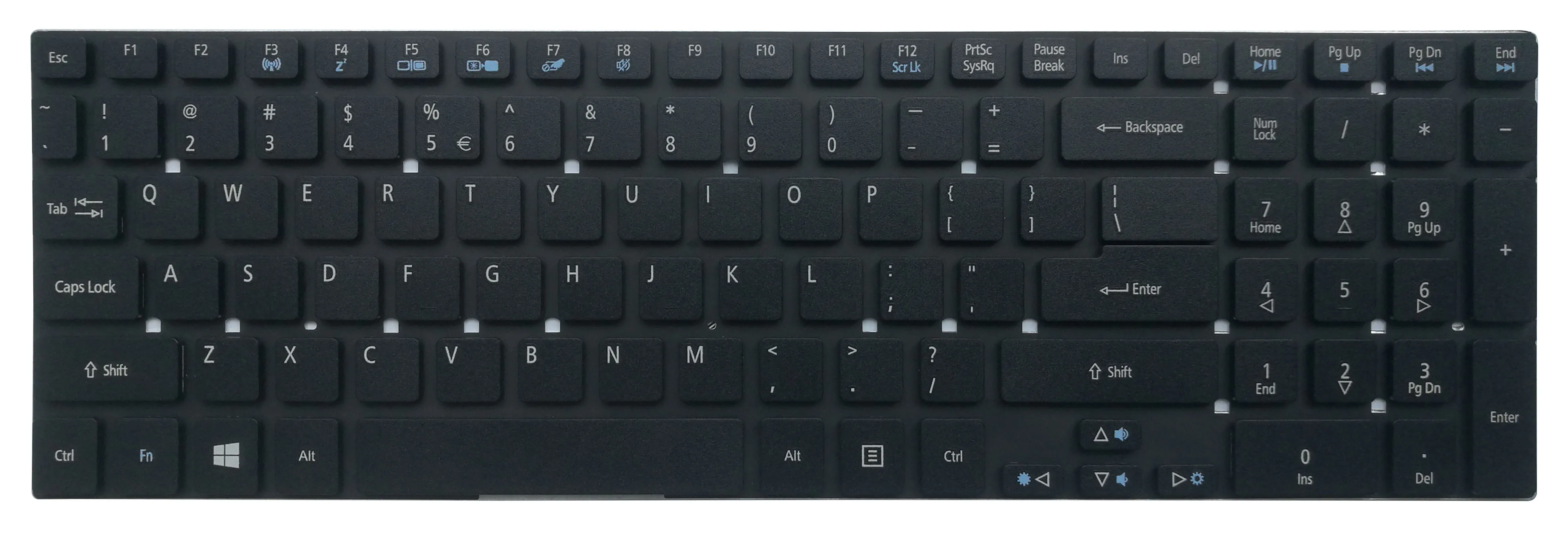 US клавиатура для ноутбука Acer Aspire E5-511 E5-511-P9Y3 E5-511G E5-571G E1-511P E5-521G E5-571PG E5-571 ES1-512 ES1-711 |
