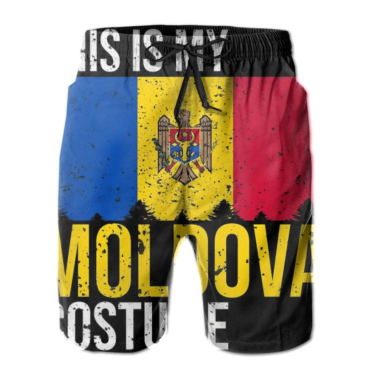 

Causal Print Breathable Quick Dry Promo Funny Novelty R333 Loose Clothing Ulster Male Shorts