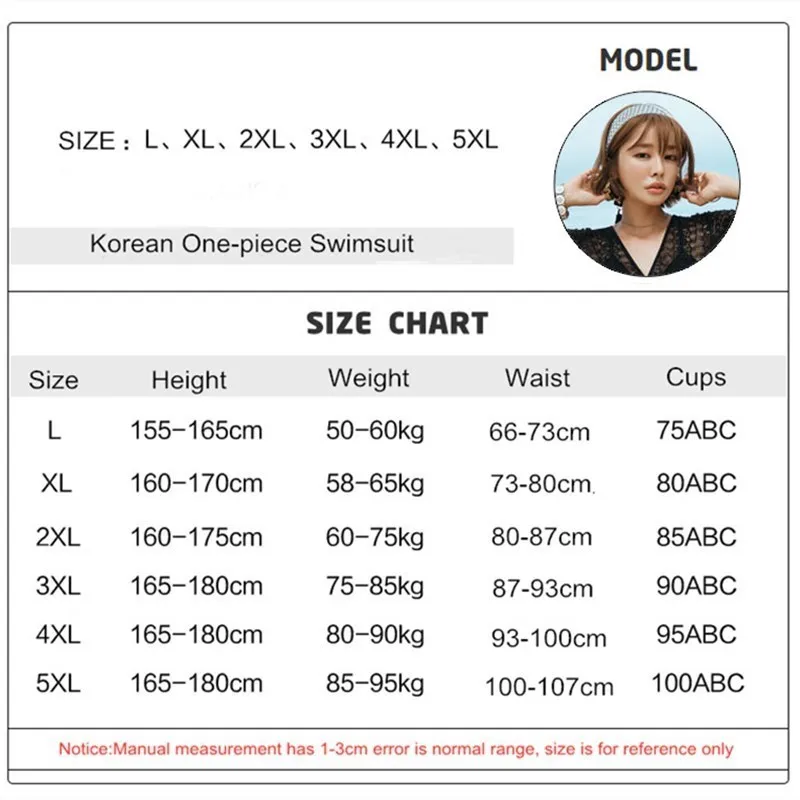 

2021 Swimsuit Plus Size One Piece Swimming Suit 5XL Korea Ladies Ruffles Monokini Tankinis Wholesale Swimwear for Women Solid