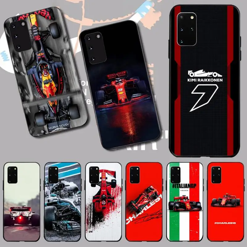 Чехол для телефона из мягкого силикона и ТПУ с формулой 1 Samsung S20 plus Ultra S6 S7 edge S8 S9 S10 |
