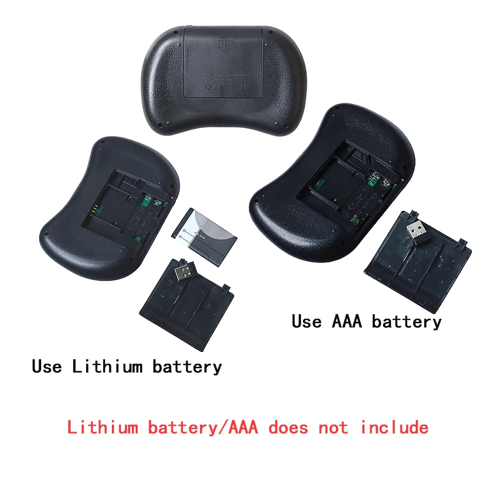 Беспроводная клавиатура I8 с английской версией аэромышь i8 + 2 4 ГГц ручной тачпад