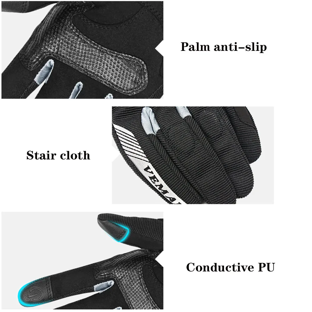 Перчатки Vemar мужские сетчатые для мотокросса лыжные перчатки MX DH езды на