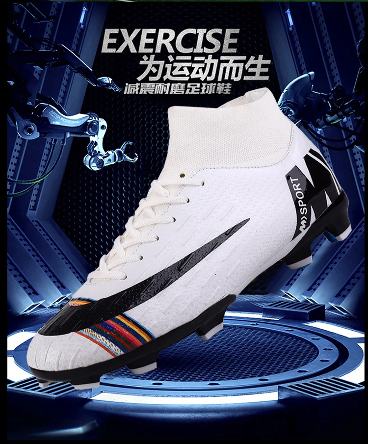 Новые мужские запонки Assassin 12 Superfly VI 360 Элитные ботинки Vapores XII Pro FG футбольные бутсы водонепроницаемые дешевые футбольные бутсы