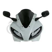 motorcycle white unpainted abs upper fairing cowl combo for yamaha yzfr1 yzf r1 98 99
