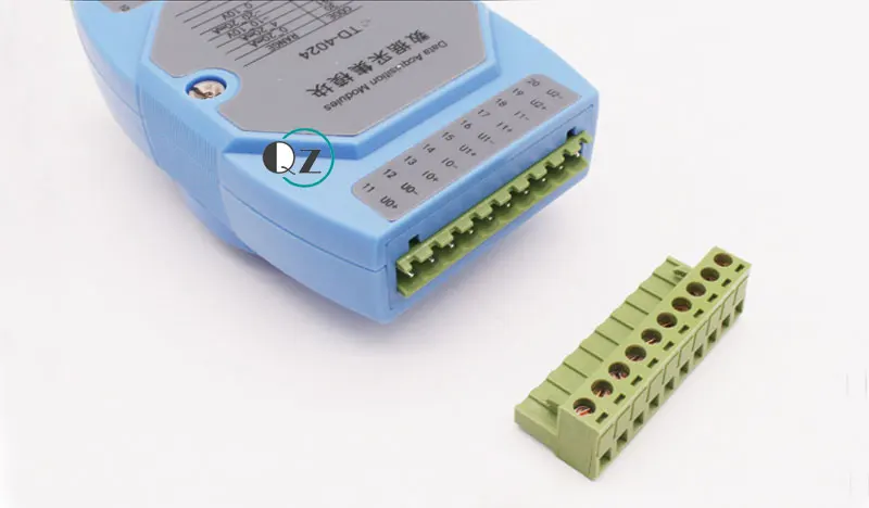 Аналоговый выходной модуль 4-20 мА 4-канальный напряжение тока AO RS485 Modbus сбора