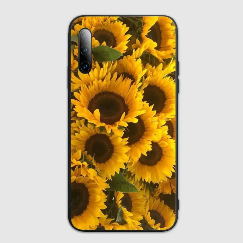 

Art Sunny Sunflower Phone Case For Redmi note 4 9 6a 4x 7 5 8t 9 plus pro Cover Fundas Coque
