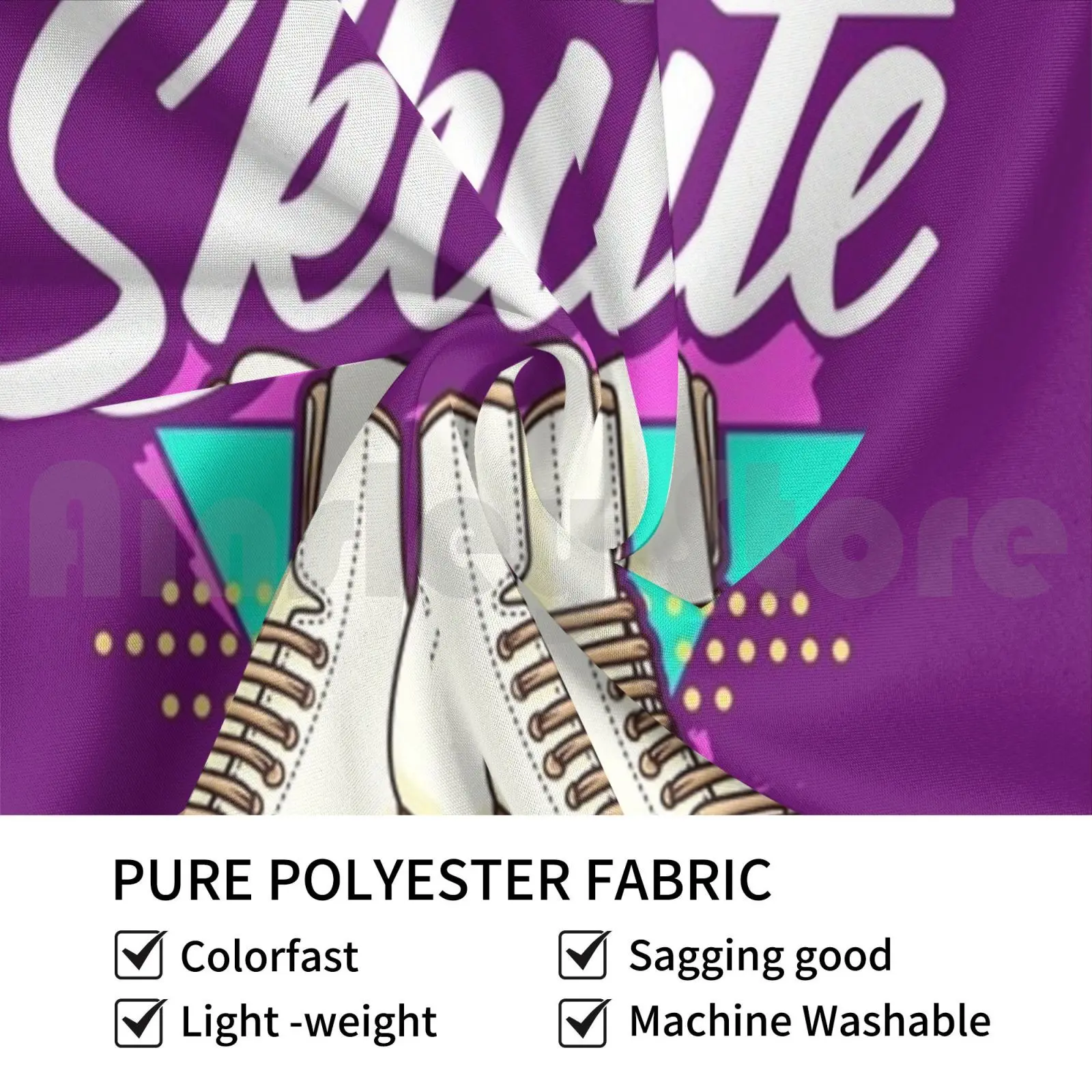 Смешные фигурки ролики: в любви скейт отношения гобелен гостиная спальня Axel Loop Flip