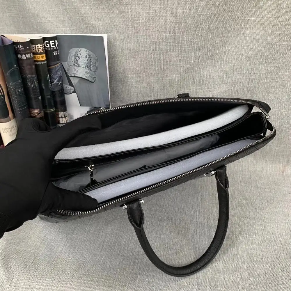 Оригинальный экзотический кожаный мужской большой деловой короткий чехол из