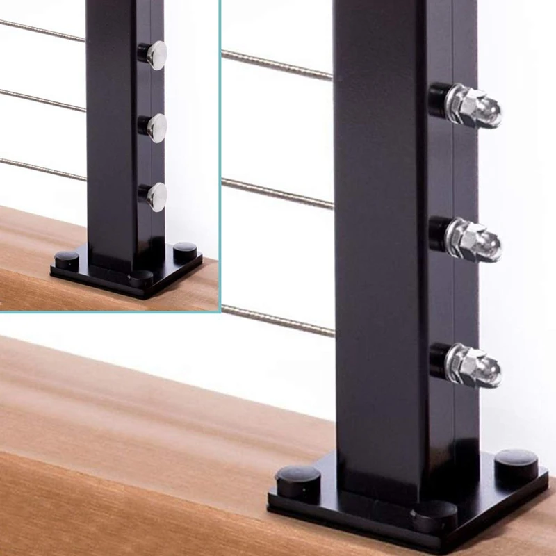 T 316 Кабельные перила комплект резьбовой металлический саморезов и стембола Swage