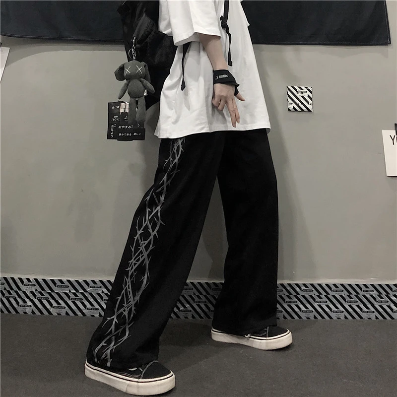 Брюки женские в стиле панк/готика