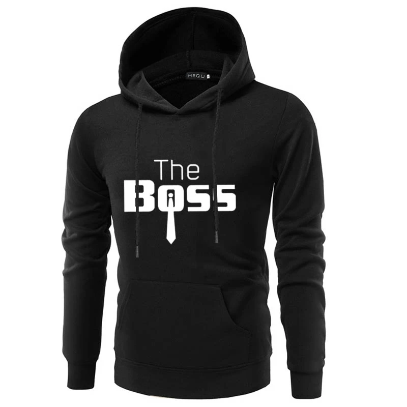 The Boss The Real Boss толстовки для пар для женщин и мужчин свитшот с надписью для влюбленных пары худи пуловеры в стиле кэжуал подарок