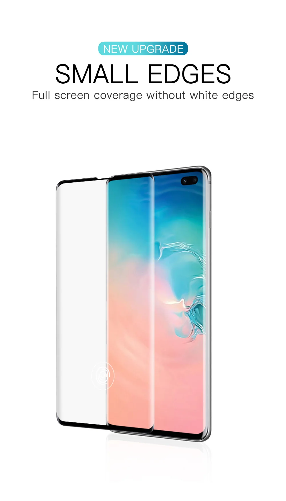 Разблокировка отпечатков пальцев закаленное стекло для samsung Galaxy S10 Plus S10 5G защитное стекло протектор экрана для samsung M10 M20 M30
