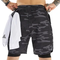 mens gym running shorts fitness quick drying male sport pants sportswear short man clothing workout clothes men sweatpants
