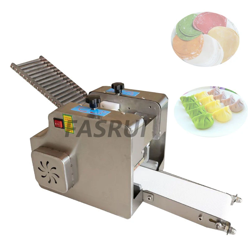 Automatic Small Electric Dumpling Wrapper Machine Siu Oatmeal Manufacturer Wonton Skin Maker