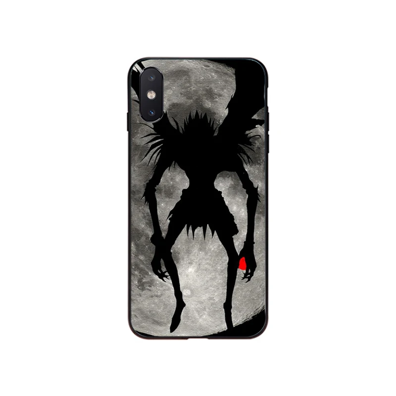Чехол для телефона с аниме Death Note Ryuk kiras iphone 13 Pro Max 12mini 12 11 ProMax XS MAX XR SE2 8 7 plus X |