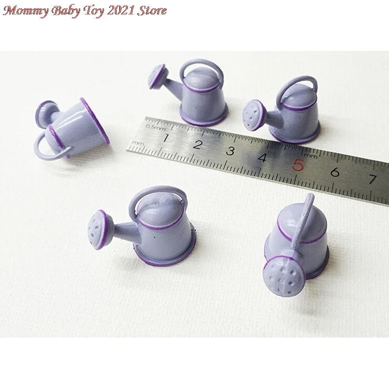 

1/12 Dollhouse Miniature Watering Can Handicrafts Model Dollhouse Decoration White Dollhouse Accessories Classic Baby Toys