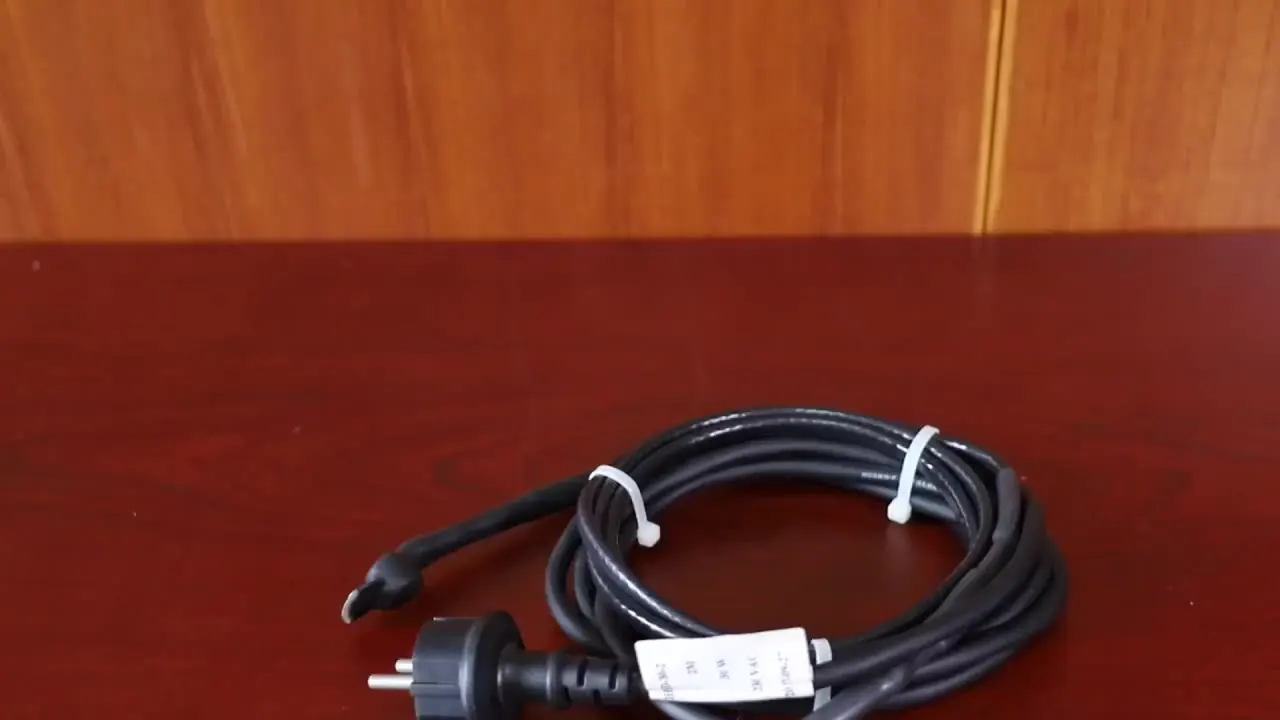 

Штепсельный нагревательный кабель с термостатом 230 В, 36 метров, кабель для подогрева пола Вт/м fep
