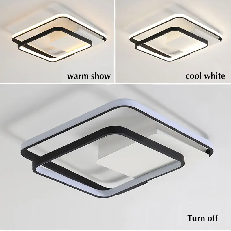 Современный светодиодный потолочный светильник внутреннее освещение ing 110 В 220