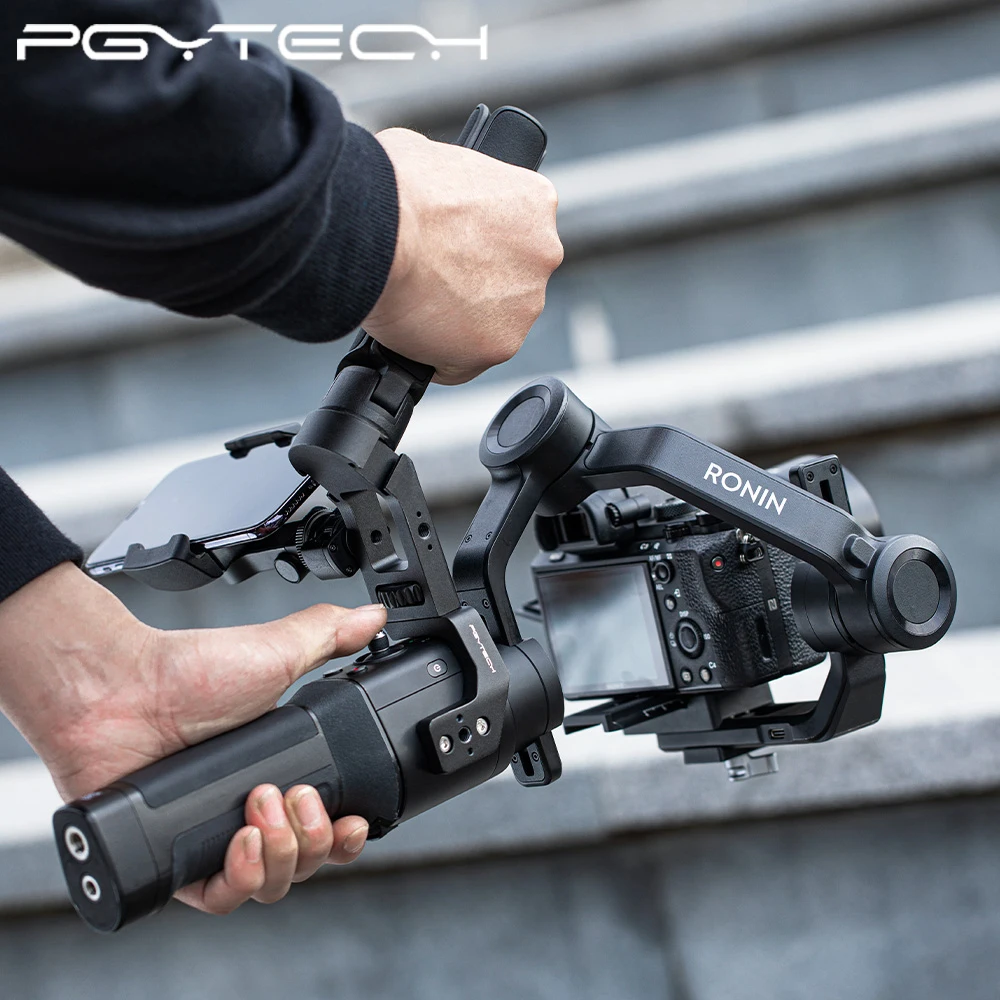 Ручка для камеры PGYTECH ручка 3 положения Allai 1/4 интерфейс 2 держателя холодного