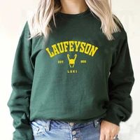loki laufeyson est 965 sweatshirt women harajuku pullover woman clothig streetwear god of mischief hoodies sweat top female
