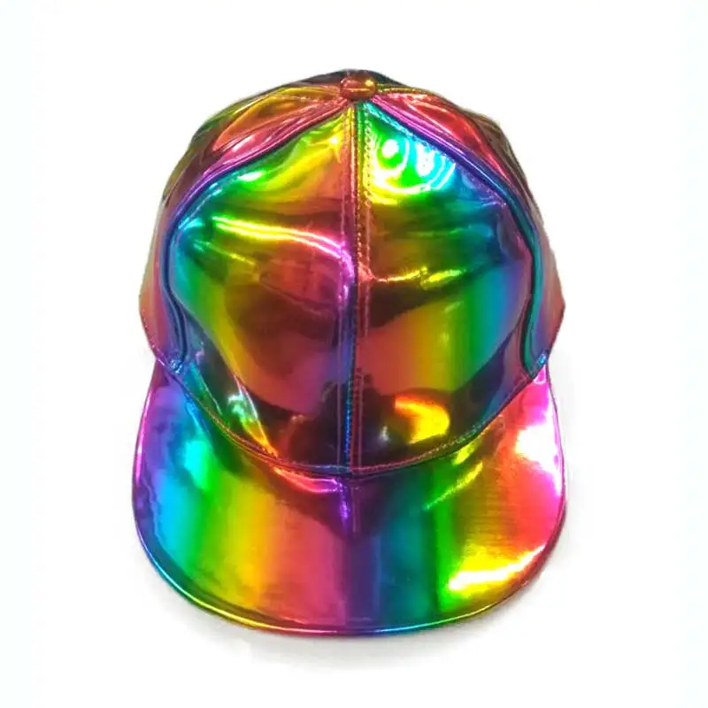 Rainbow color 2 Роскошные лицензированные бейсбольные кепки для мужчин, меняющие цвет радуги, реквизит Bigbang g-dragon, повседневная женская шапка - Цвет: Rainbow color 2