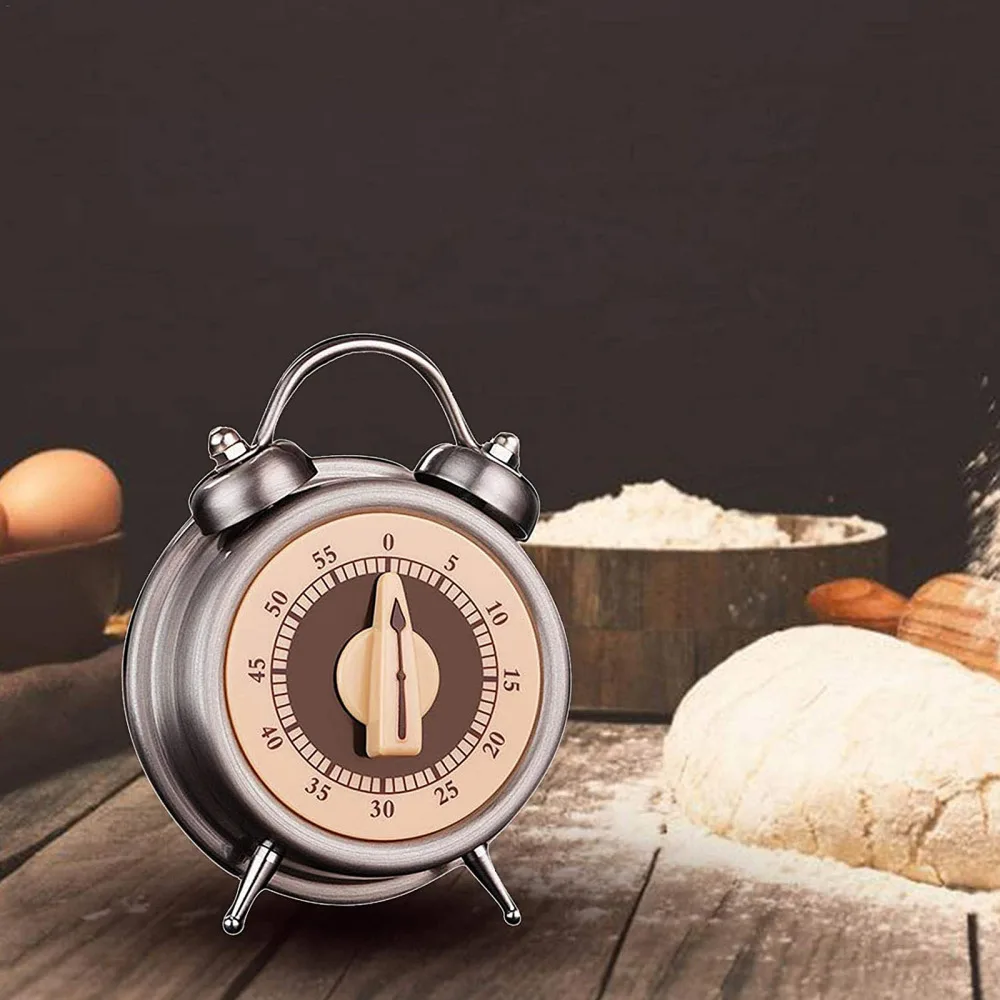 

Kitchen Timer Clock Cooking Baking Small Home Alarm Electronic Reminder Mechanical
