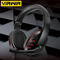 new professional 3 5mm wired gaming headphones 3d hifi stereo bass music gamer headsets with mic for ps4 xbox one ps4 pc laptop