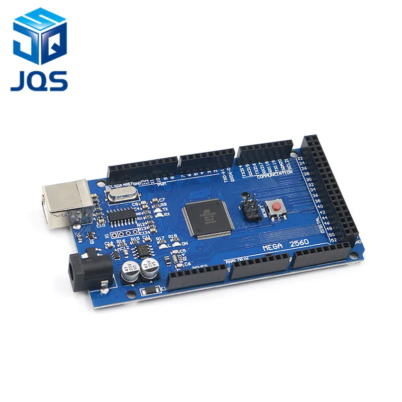 Плата Mega 2560 R3 Mega2560 REV3 (ATmega2560 16AU CH340G) на USB кабеле совместимом с arduino|Запасные части| |