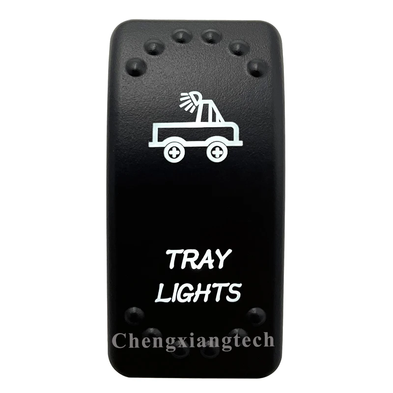 Белый светодиодный выключатель питания SPST на 3 контакта 12 В 20 А 24 10 только для Carling