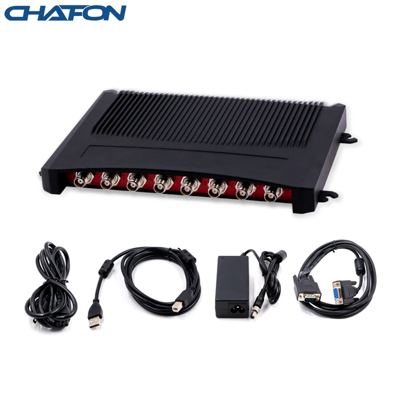 CHAFON 12m uhf R2000 считыватель 8 антенных портов с RS232 RJ45(TCPIP) USB интерфейс обеспечивает
