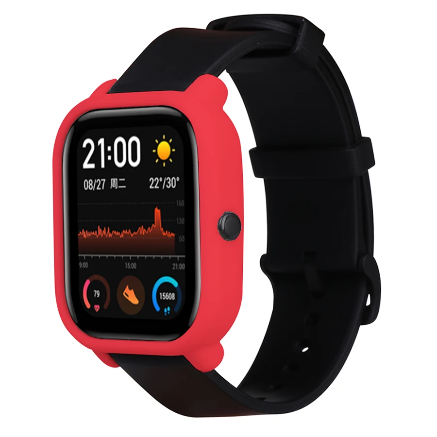 Защитный чехол для часов Xiaomi Amazfit GTS мягкий силиконовый рамка бампер защита Huami