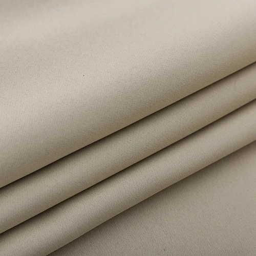 Beige Высококачественные затемненные изоляционные шторы для гостиной, спальни, одноцветные высокие затемненные оконные шторы, могут быть выполнены по индивидуальному заказу - Цвет: Beige