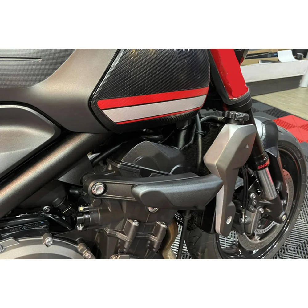 NEW Motorcycle Accessories Falling Protection Frame Slider Fairing Guard Crash Pad Protector For Trident 660 2021 2022 | Автомобили и