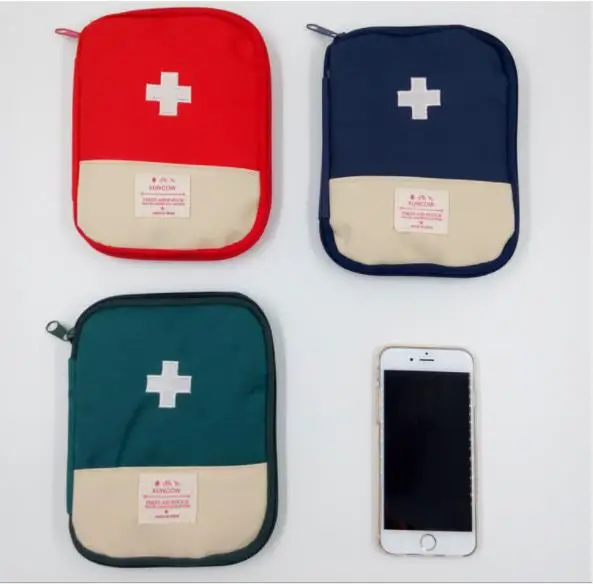 Переносная медицинская сумка для путешествий дома маленькая хранения лекарств