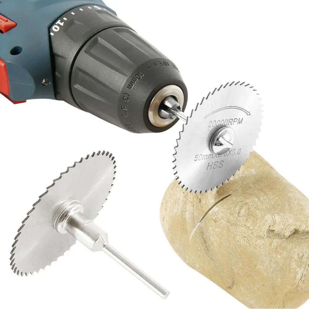 Набор лезвий для мини циркулярной пилы из быстрорежущей стали 60 шт. шлифовальные