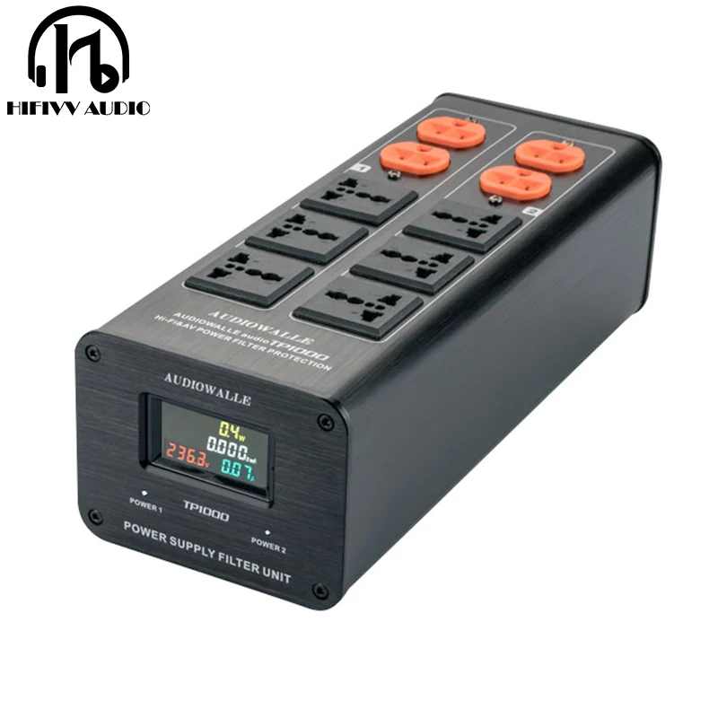 3000VA 15A hifi силовой фильтр TP1000 розетка защита напряжение светодиодный дисплей