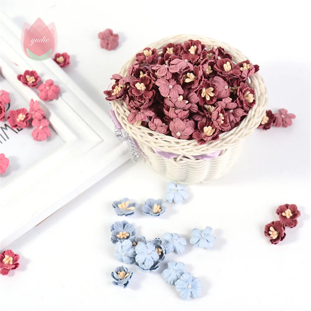 Искусственные цветы для украшения дома аксессуары сада свадьбы венка одежды