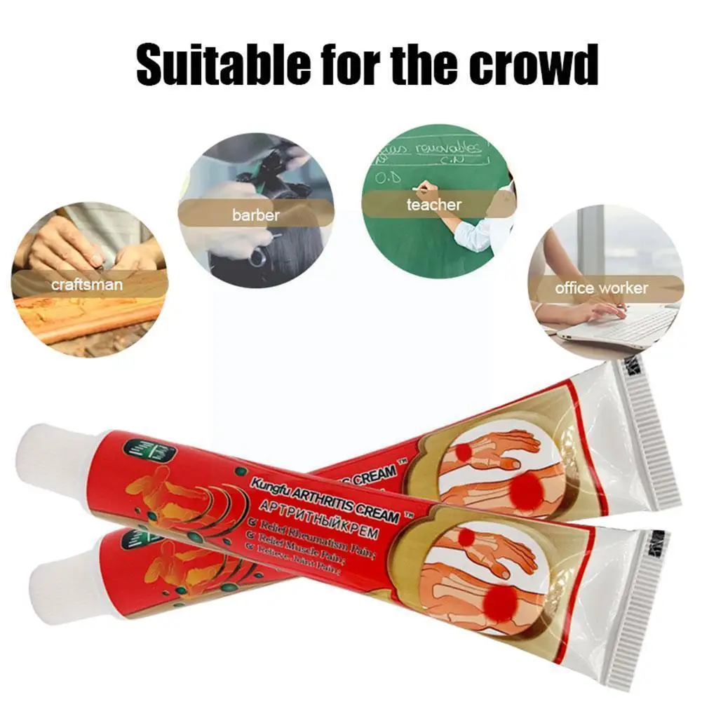 

1PCS 20G Chinese Kungfu Analgesic Cream Muscle Strain Effective Relief Pain Medical Joint Bone Painkiller Back Plaster Neck U3P4