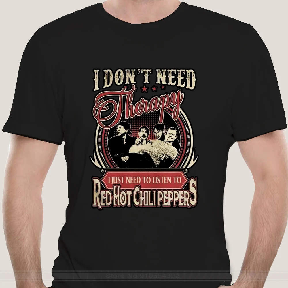 Забавная футболка RHCP Мужская с музыкальными раньями модная мужская хлопковая