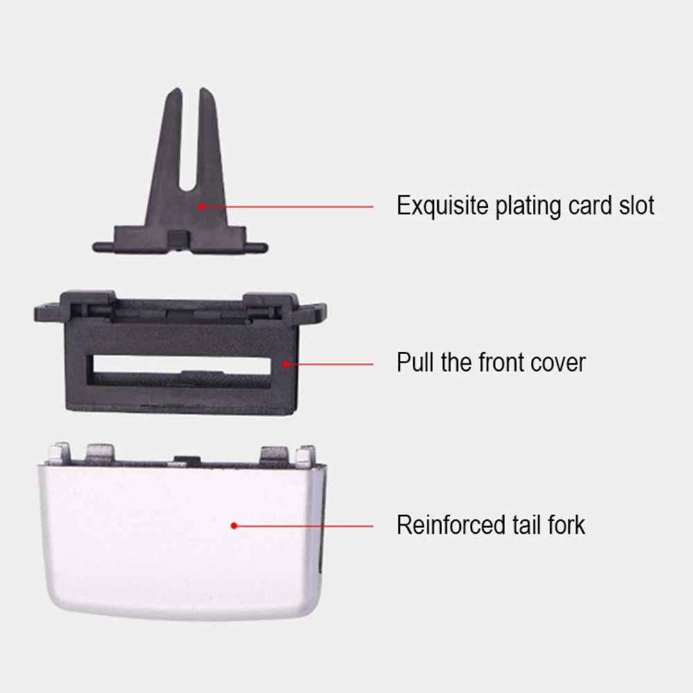 

A/C Air Vent Outlet Tab Clip Car Front A/C Air Conditioning Vent Grille for Mercedes Benz E Class W204 W207 E260 E300 E200