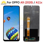 ЖК-экран с рамкой для OPPO A9 2020 A11X, ЖК-дисплей, дигитайзер сенсорного экрана в сборе, сменный ЖК-экран для A9 2020