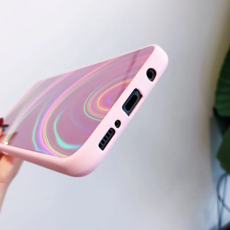 Радужный чехол из поликарбоната и ТПУ для Samsung Galaxy S10 S20 FE Ultra Lite A10 A20 A30 A50 A70 A51 A71 A30S