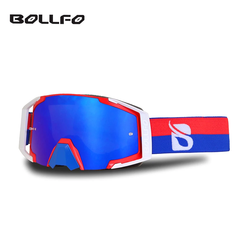 

BOLLFO Dirt Bike MX ATV Motocross Goggles Downhill Glasses UV Protection Dustproof Moto Goggles Off Road Ski Motorcycle Eyewear