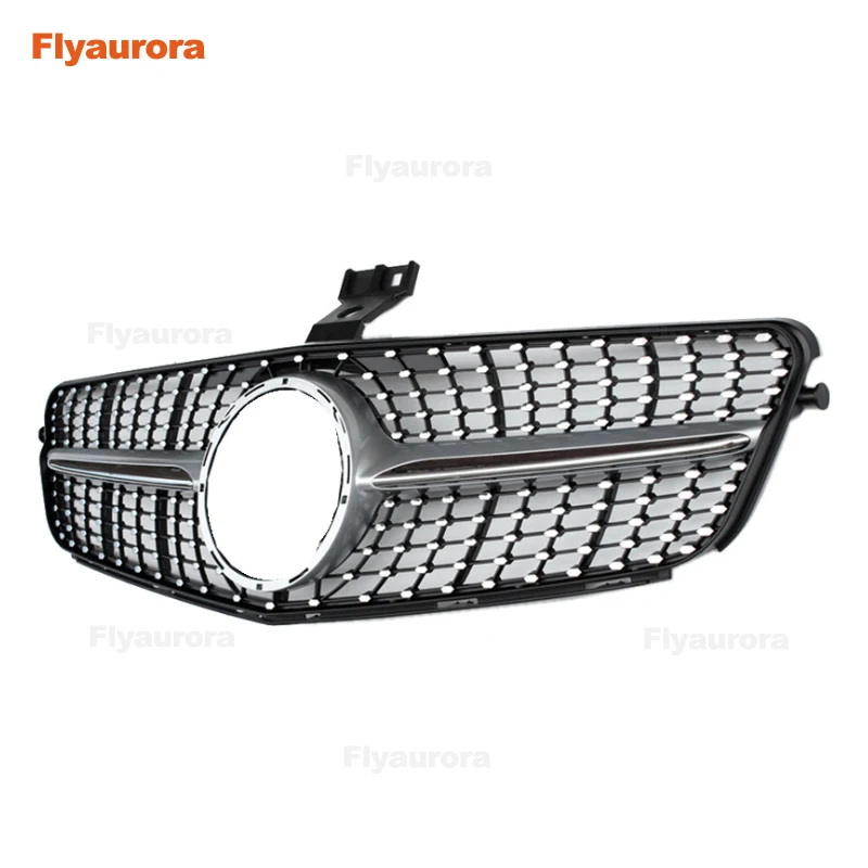 Алмазный Звездный автомобильный передний бампер сетчатый гриль решетка для Mercedes