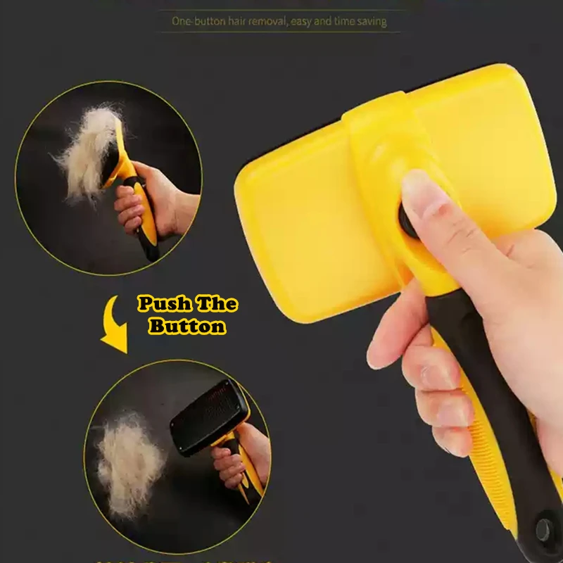 Щетка для волос собак щетка ухода за домашними животными телескопическая игла