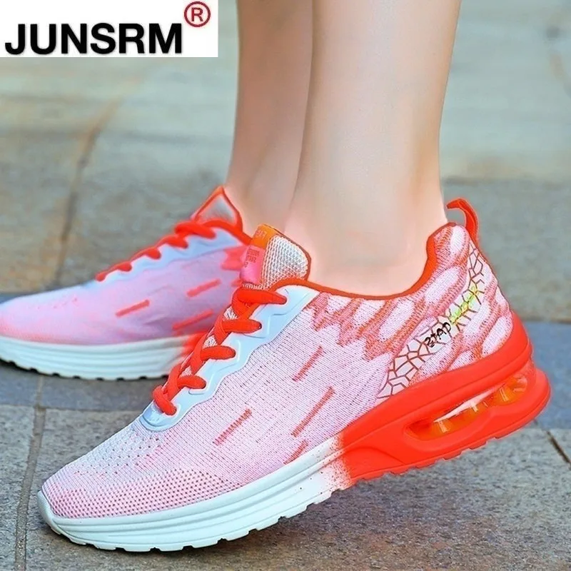 

Women Fashion Breathable Comfortable Running Athletic Sport Shoes Sneakers Slip-on Lightweight Athletic Running Walking Gym Shoe