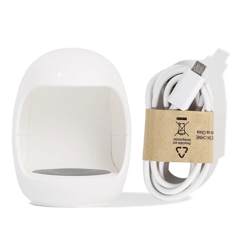 Мини Сушилка для ногтей в форме яйца 3 Вт USB портативный светодиодный УФ